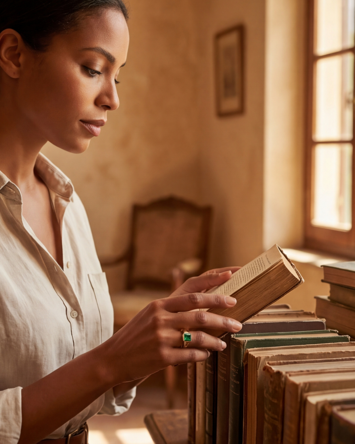 Honorine | Bague avec pierre