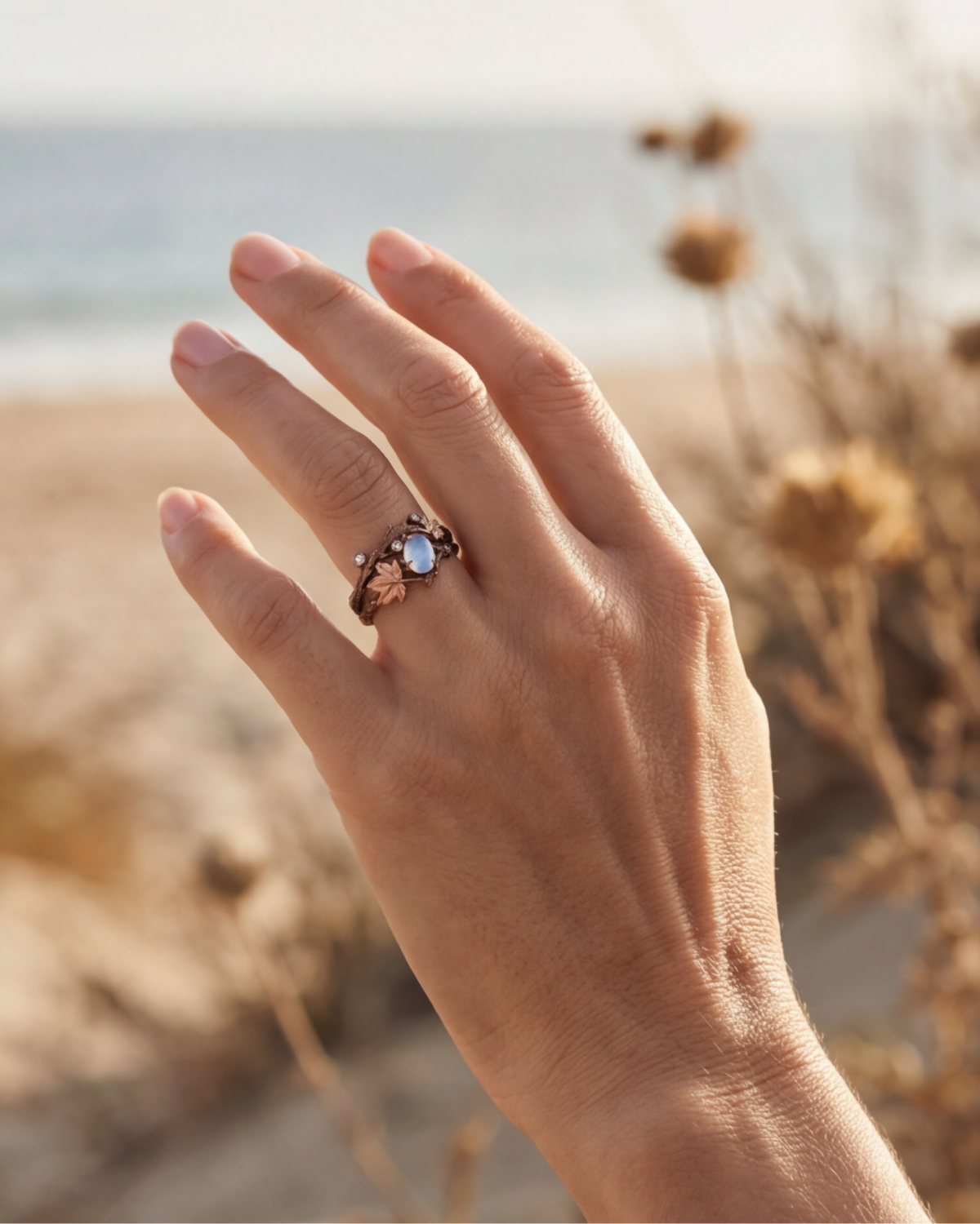 Maëlys | Bague effet branche