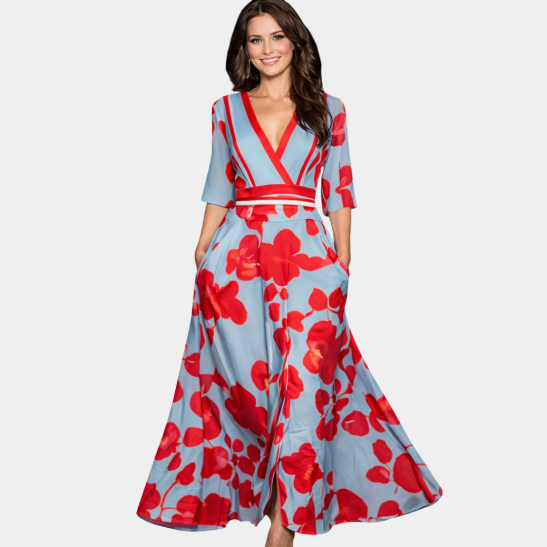 Amélie | Robe Maxi Élégante