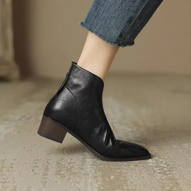 Viela | Bottines Orthopédiques en Cuir ⏐ Édition Premium