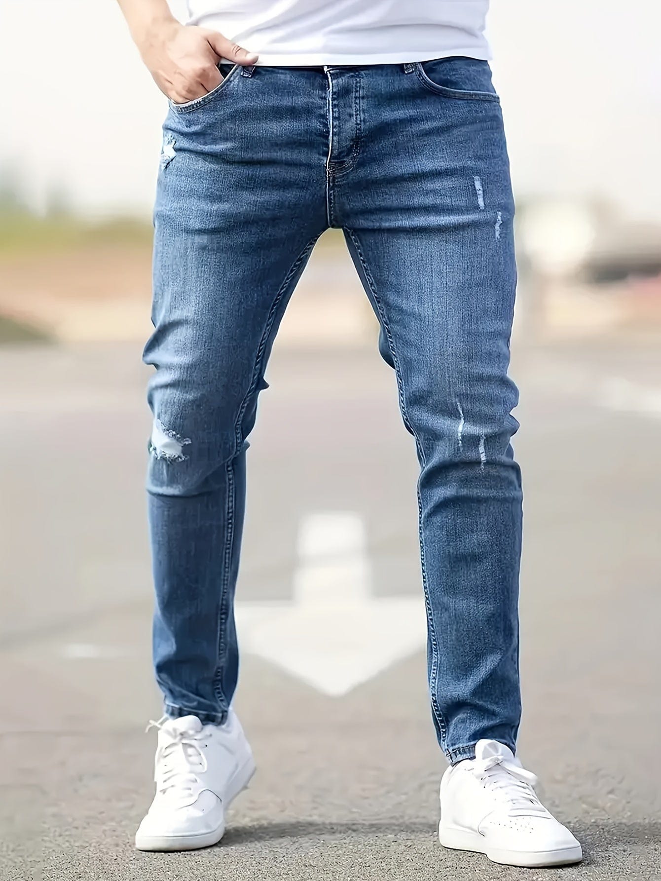 Alex | Jeans Slim Déchirés Tendance
