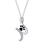 Collier Pendentif Empreinte de Tasse Charmant
