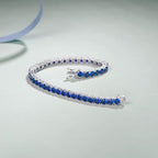 Bracelet de Tennis en Saphir