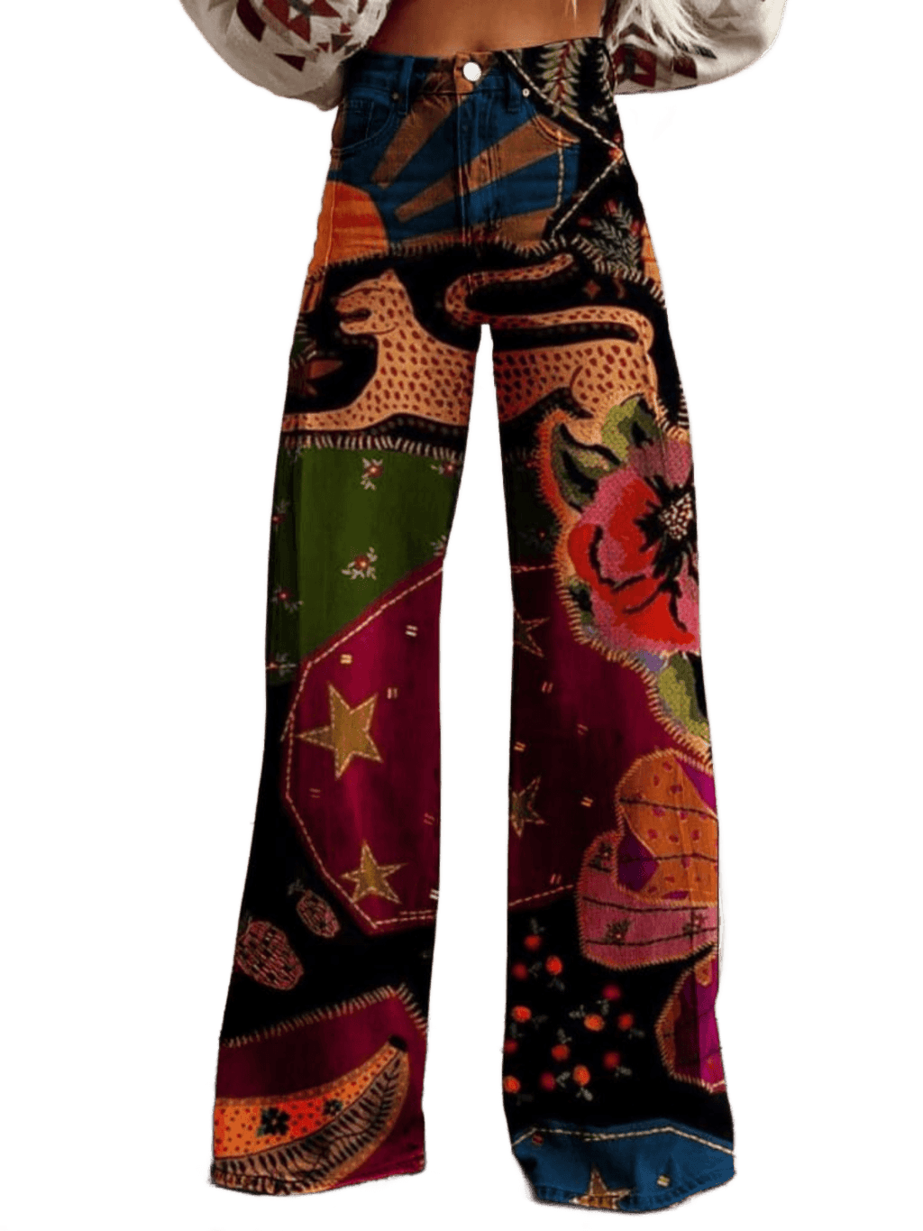 Léna - Pantalon Bohème Chic