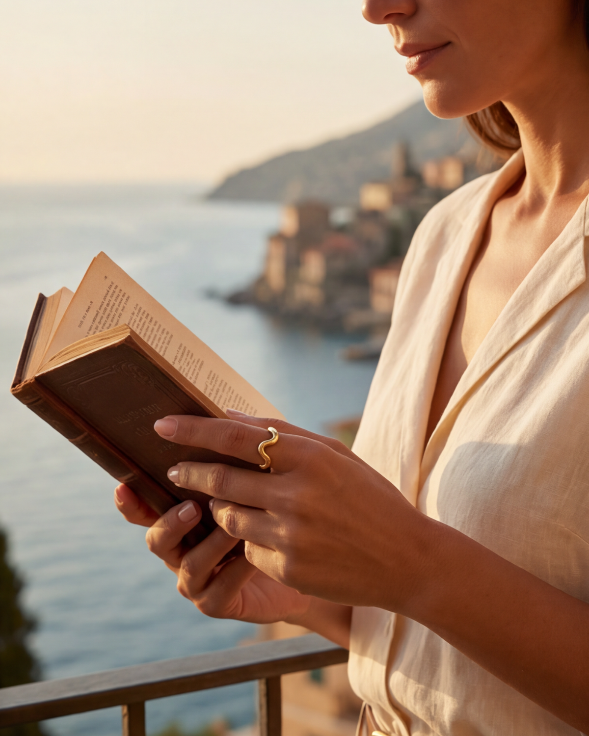 Daphné | Bague ondulée