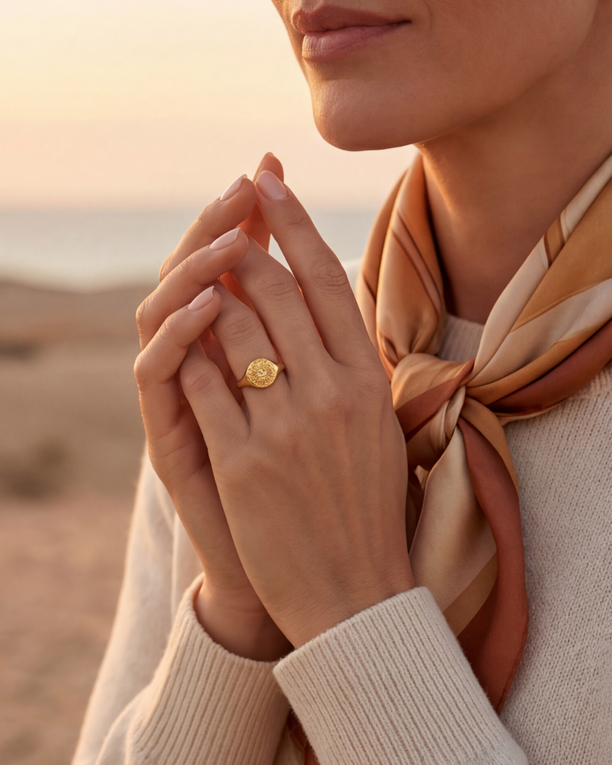 Abigaël | Bague inspirée du soleil