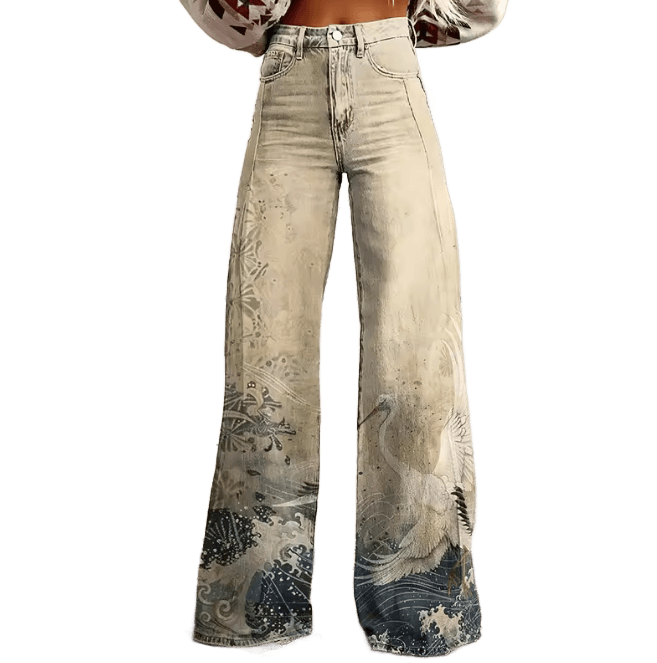 Ondata - Pantalons Bohèmes Élégants