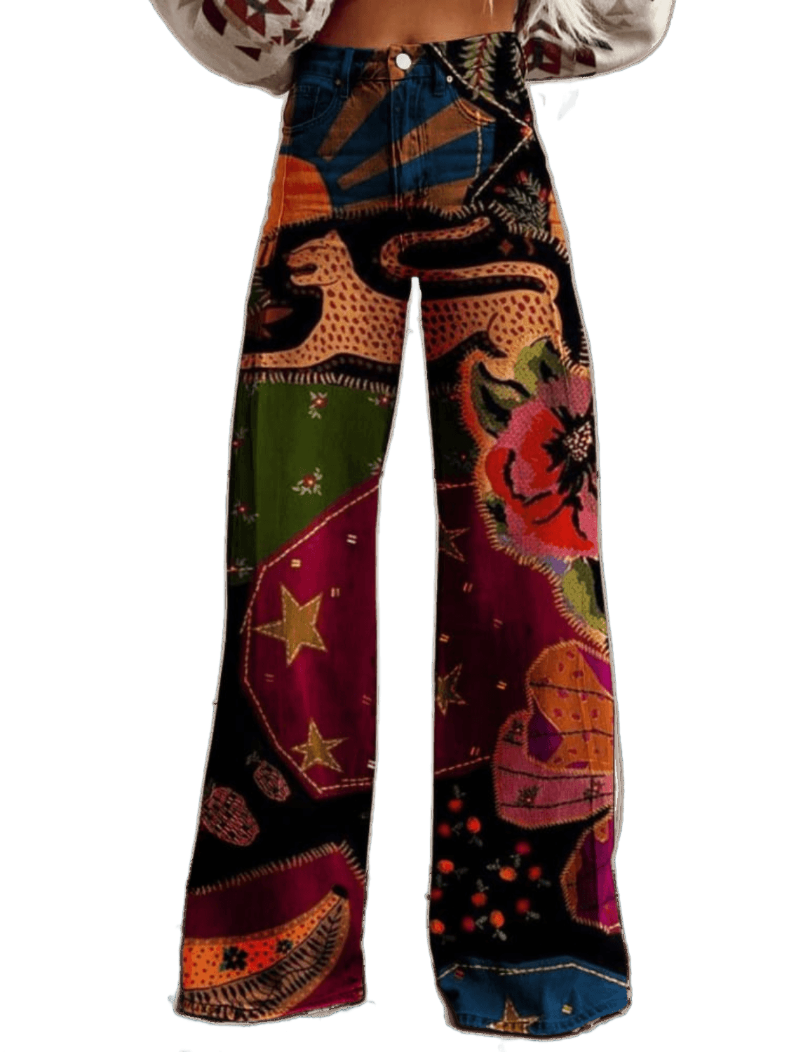 Léna - Pantalon Bohème Chic
