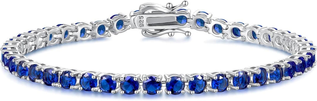 Bracelet de Tennis en Saphir