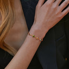 Bracelet unique en forme de cœur