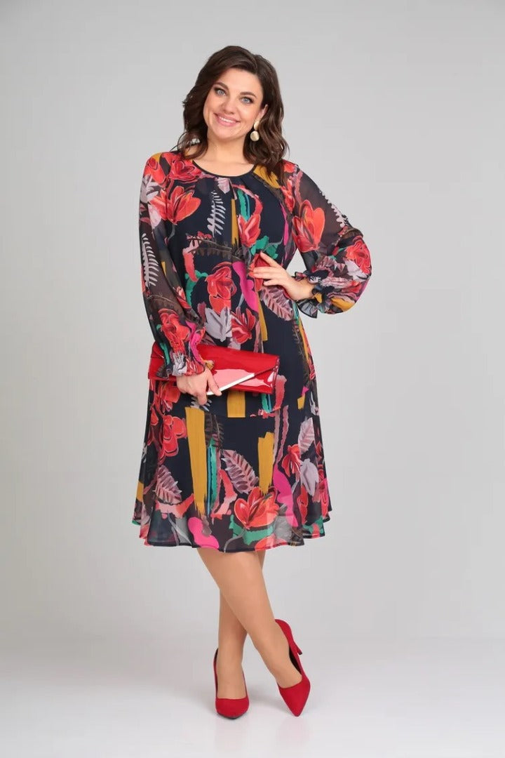 Teresa | Robe florale élégante