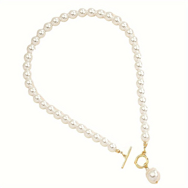Collier et Boucles d'Oreilles Vintage Barockpärlor