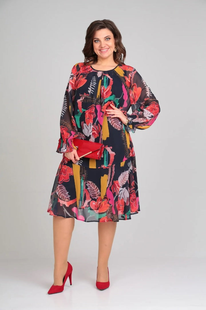 Teresa | Robe florale élégante