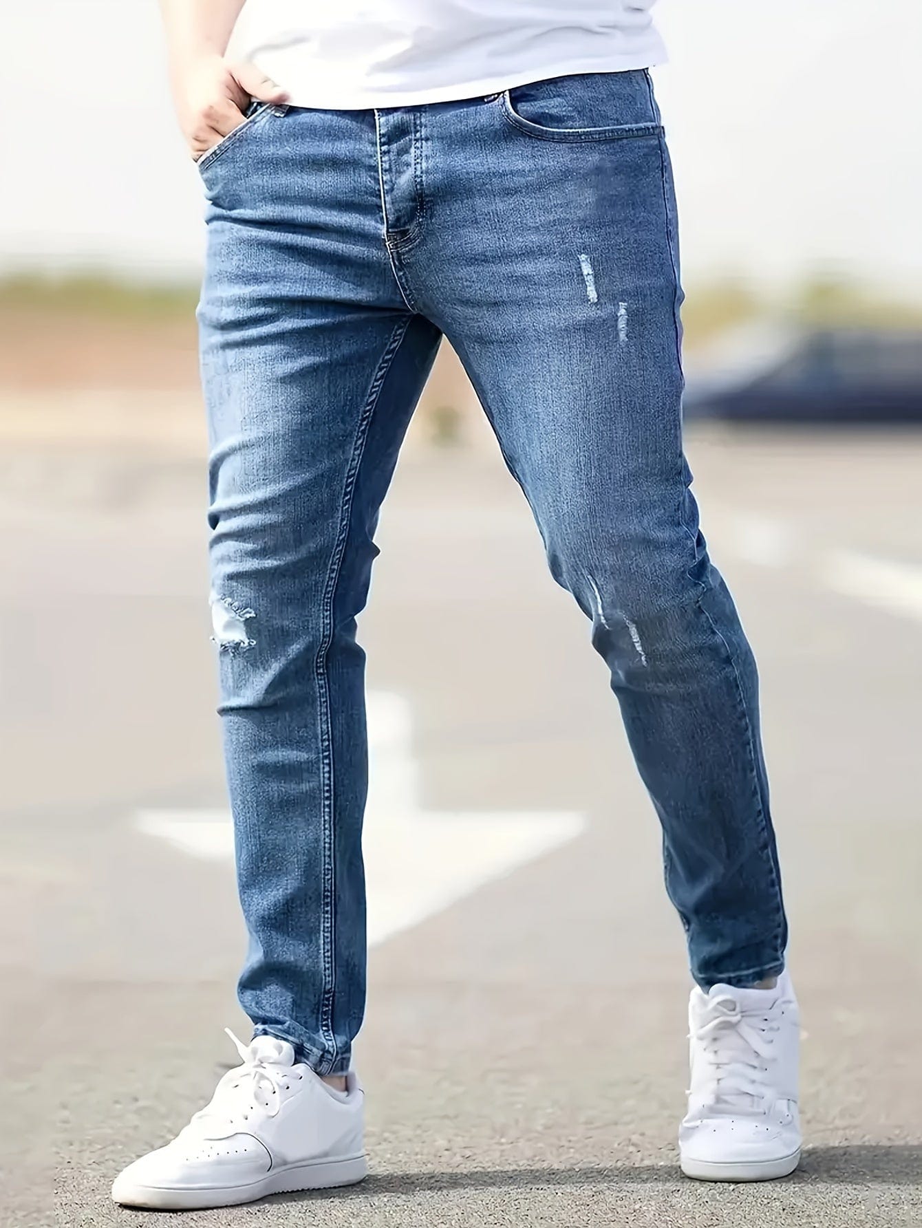 Alex | Jeans Slim Déchirés Tendance