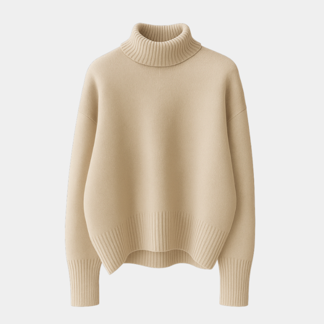 Irena | Pull Doux à Col Roulé