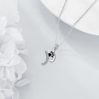 Collier Pendentif Empreinte de Tasse Charmant