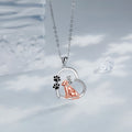 Collier en Forme de Coeur pour Chiens et Filles