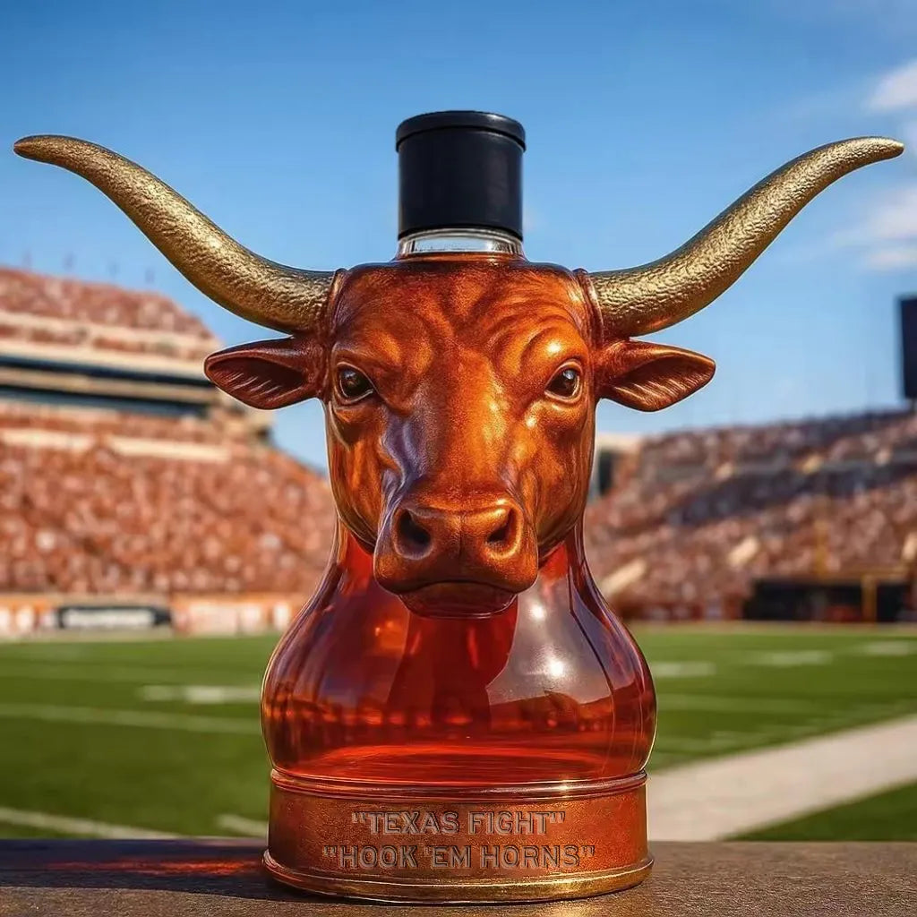 Bouteille de whisky Texas Longhorns