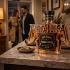 Bouteille de whisky - Édition Rock Metallica