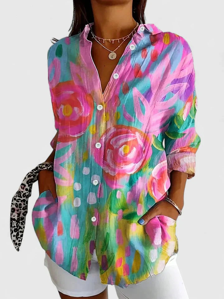 Anica | Blouse à Boutons