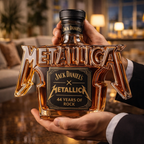 Bouteille de whisky - Édition Rock Metallica