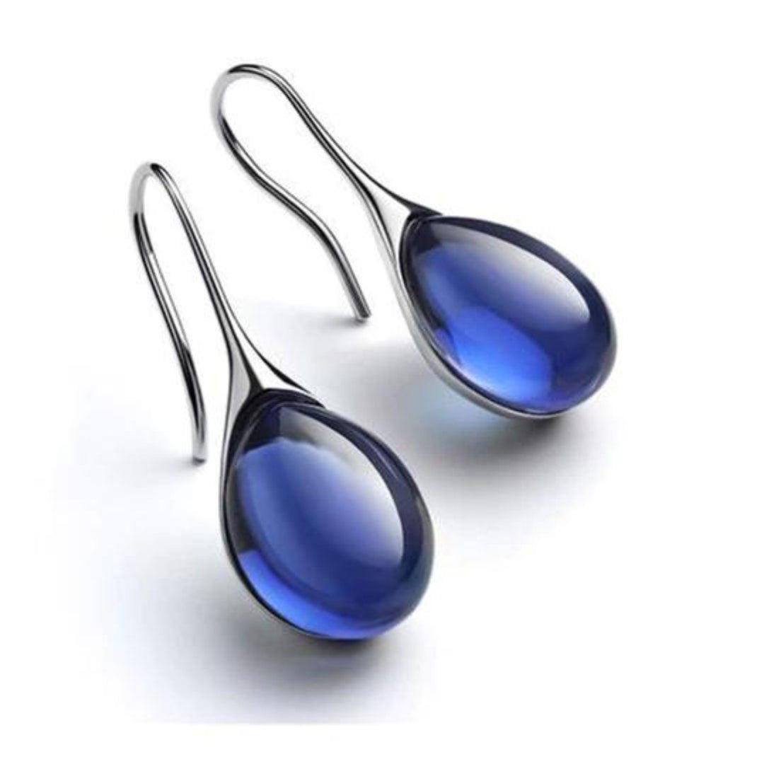 Boucles d'Oreilles en Cristal Minimalistes