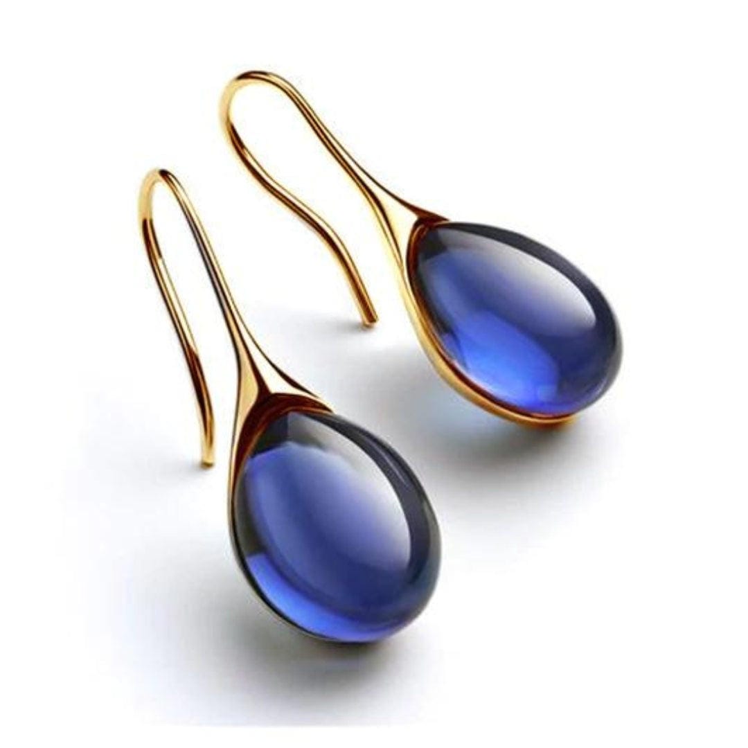 Boucles d'Oreilles en Cristal Minimalistes