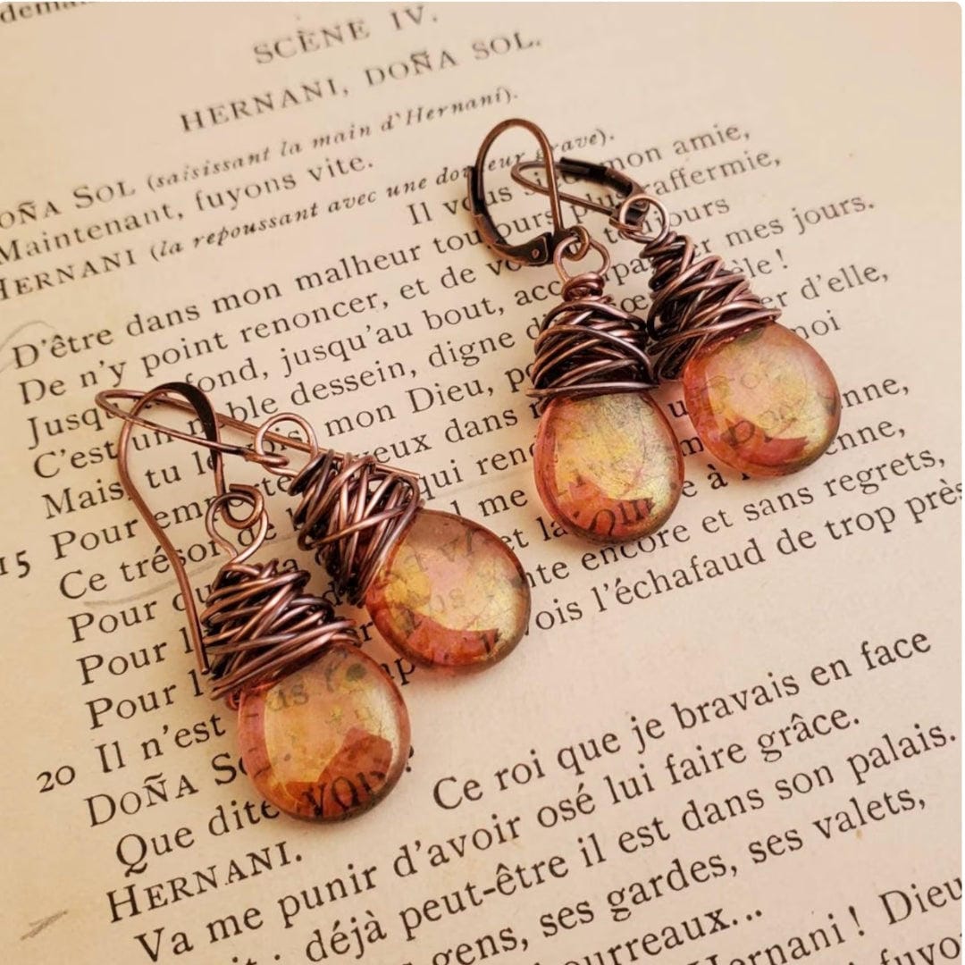 Boucles d'oreilles Rétro Luciérnaga