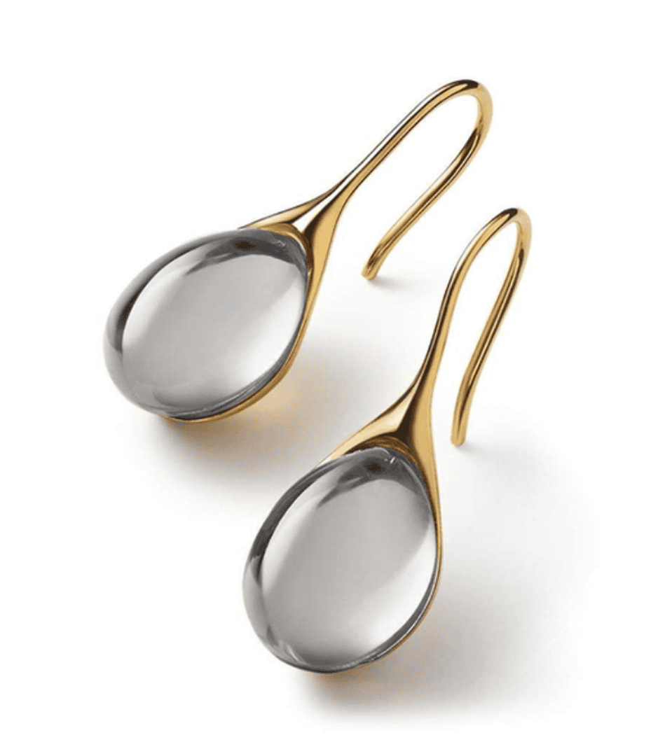 Boucles d'Oreilles en Cristal Minimalistes
