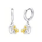 Collier Suspendu Katt Kram avec Boucles d'Oreilles Supplémentaires
