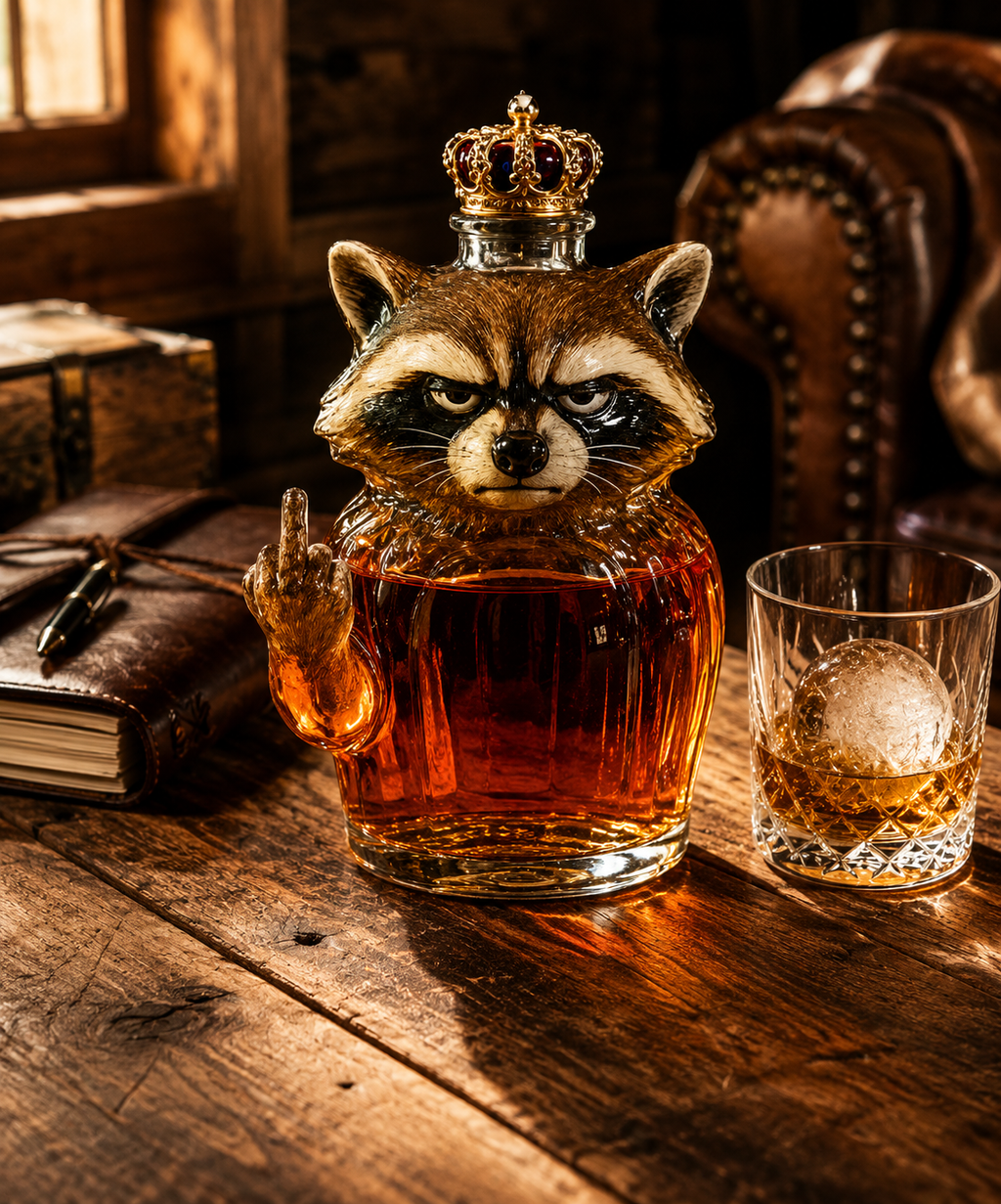 Boca Whisky — Édition Raccoon Rebelle