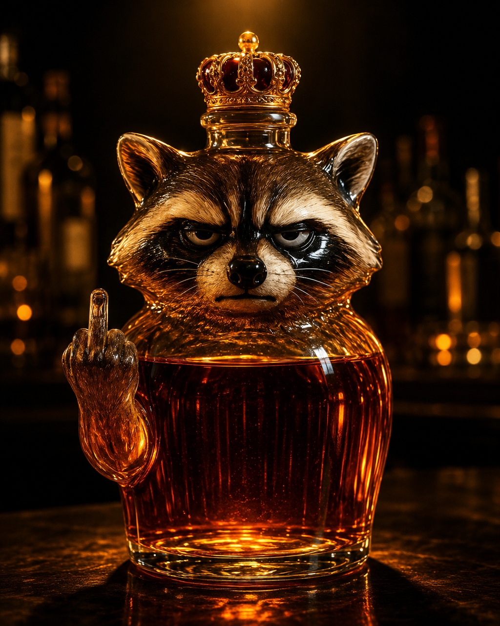 Boca Whisky — Édition Raccoon Rebelle