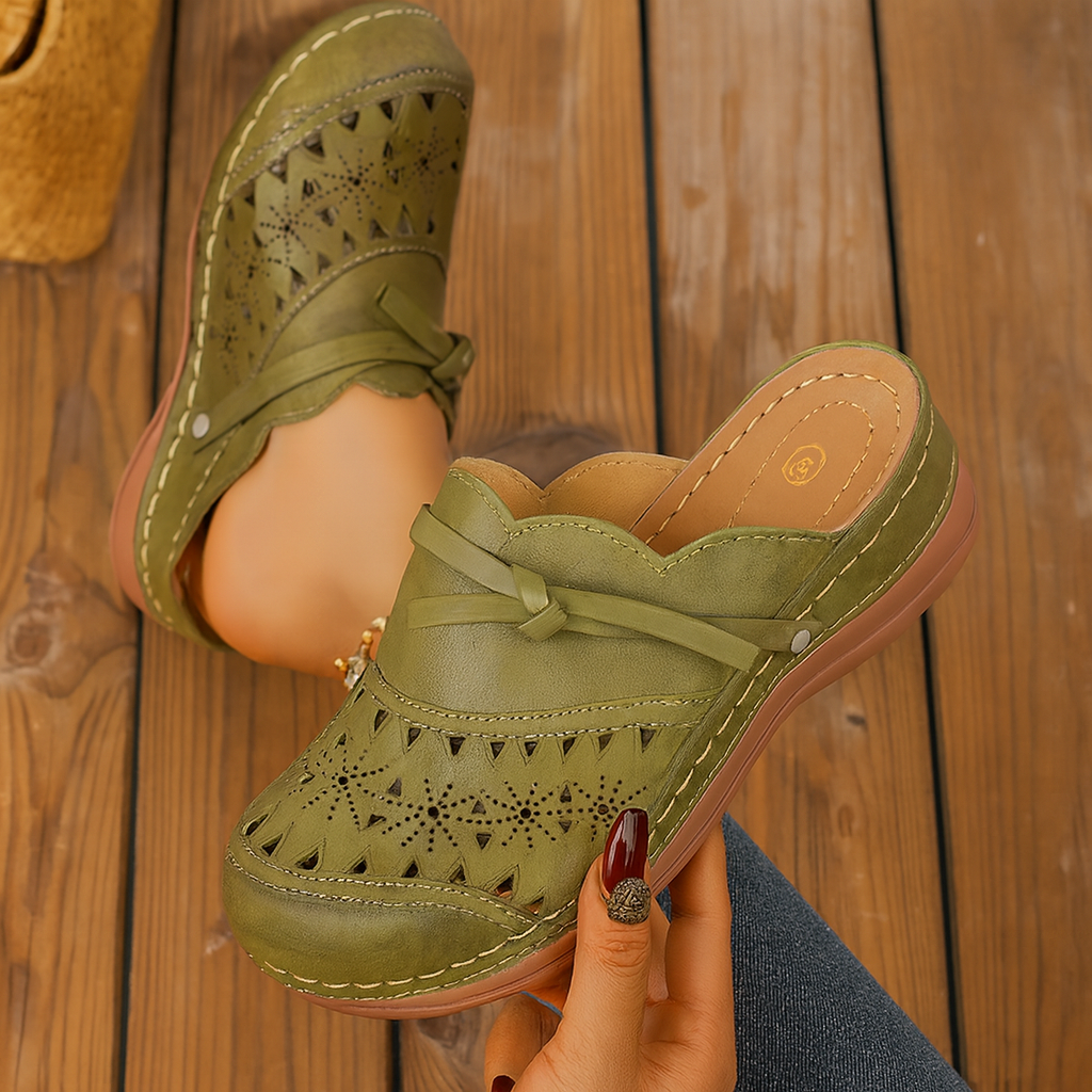 Amelia - Sabots confortables au design artisanal