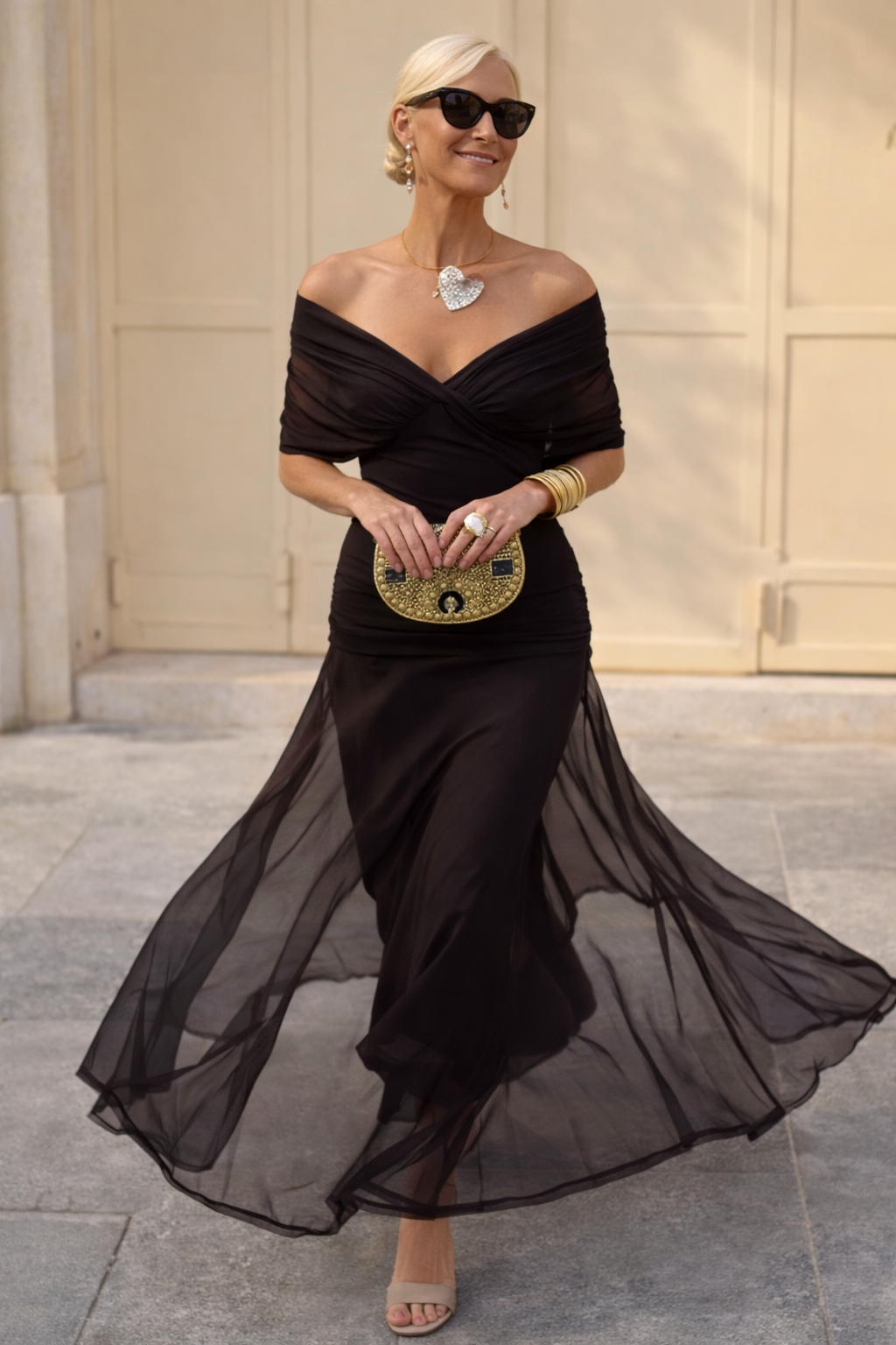 MARELLA | Maxi Robe Décolleté en V
