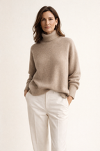 Irena | Pull Doux à Col Roulé