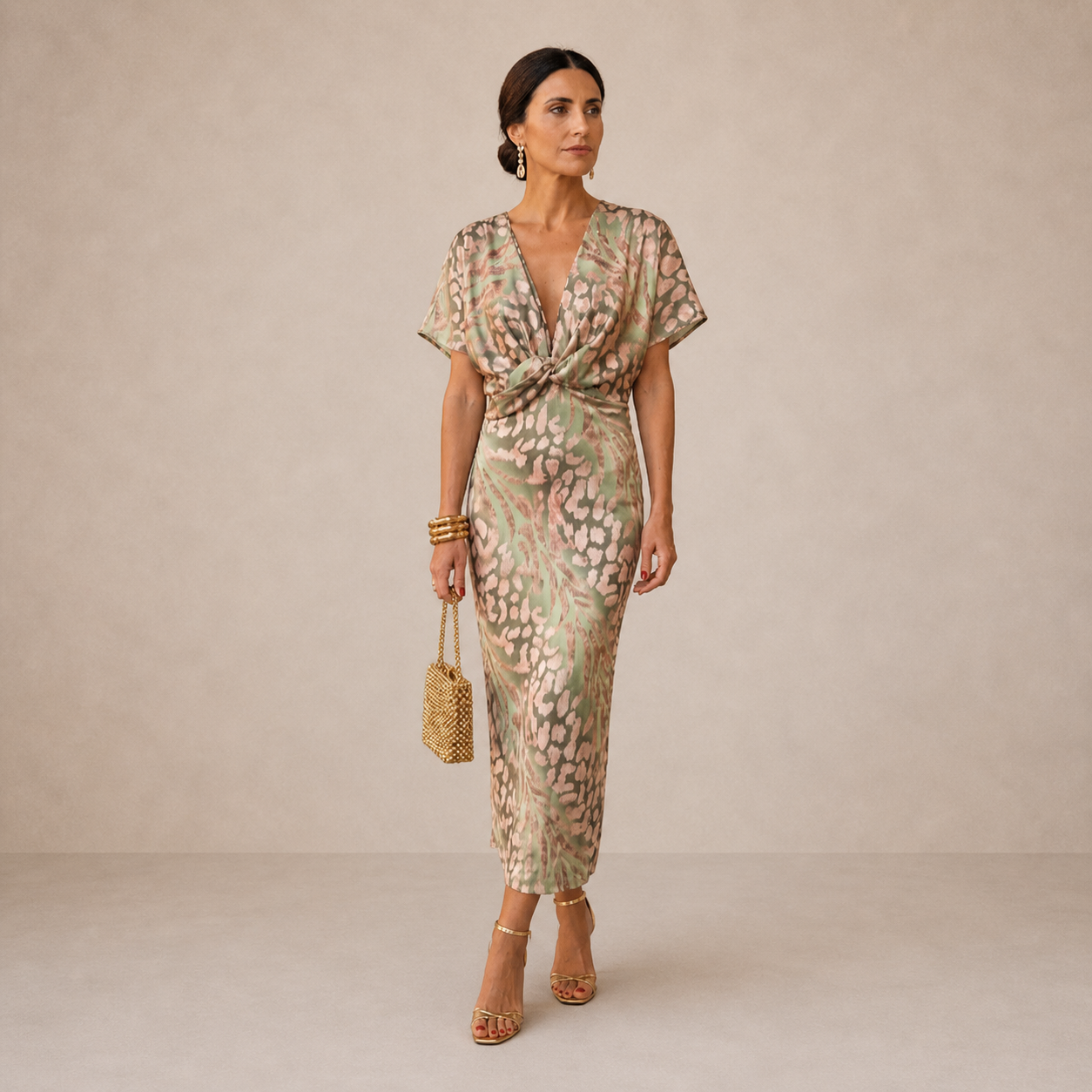VILANA | Robe Midi Élégante