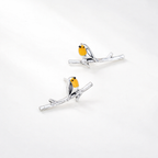 Flora | Boucles d'oreilles Cartoon Oiseau