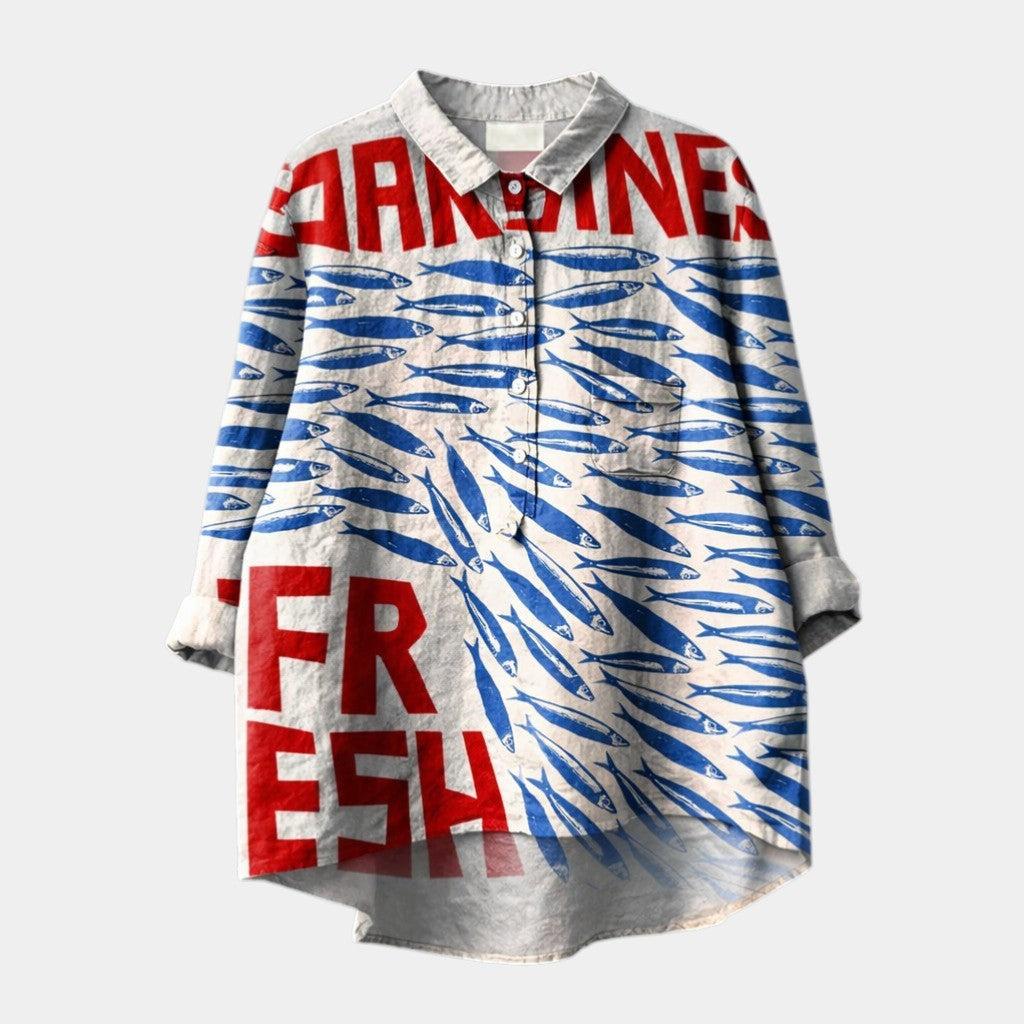 Daniela | Chemise à motifs