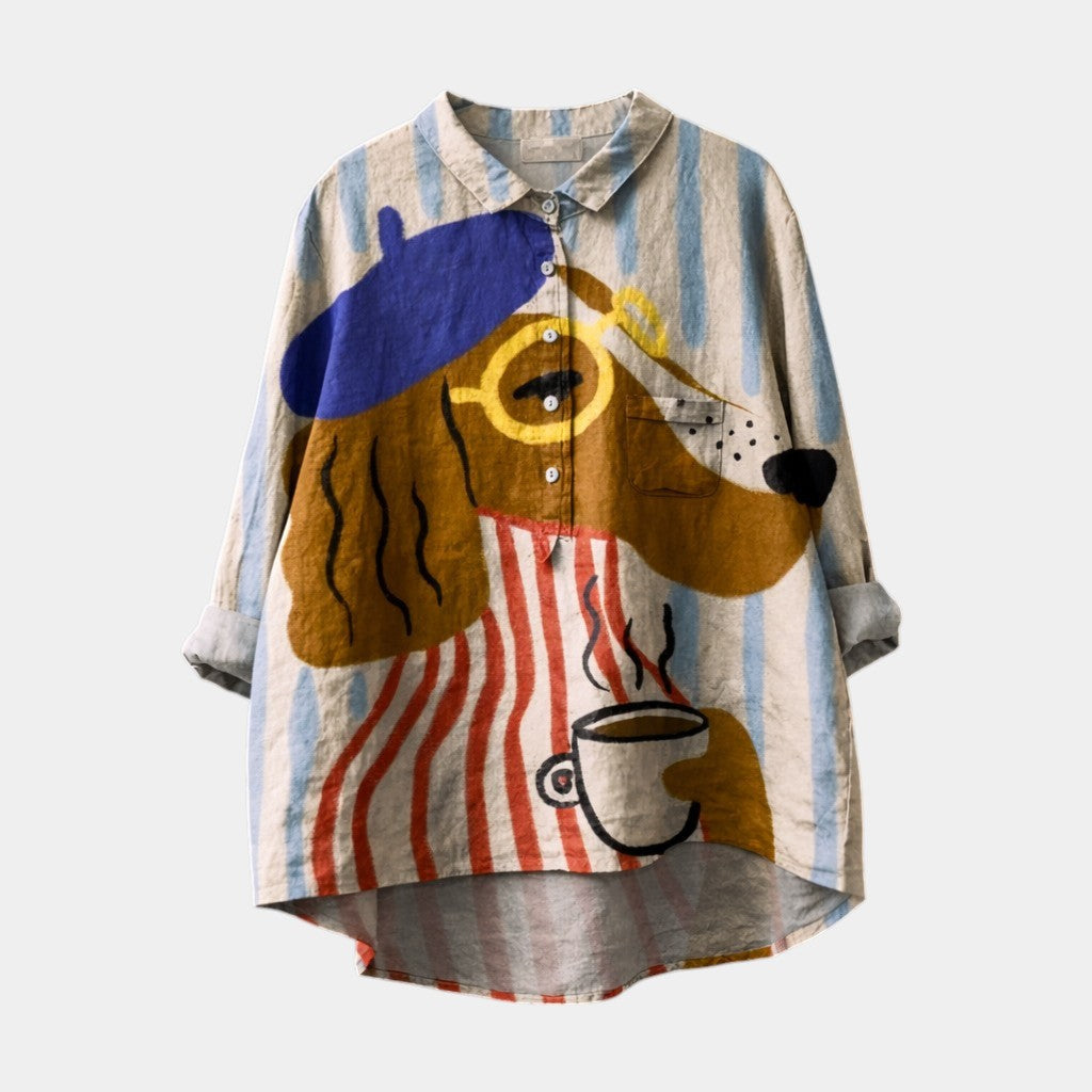 Valeria | Chemise à motifs