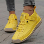 Gisela - Chaussures orthopédiques confortables effet peau