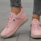 Gisela - Chaussures orthopédiques confortables effet peau