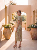 VILANA | Robe Midi Élégante