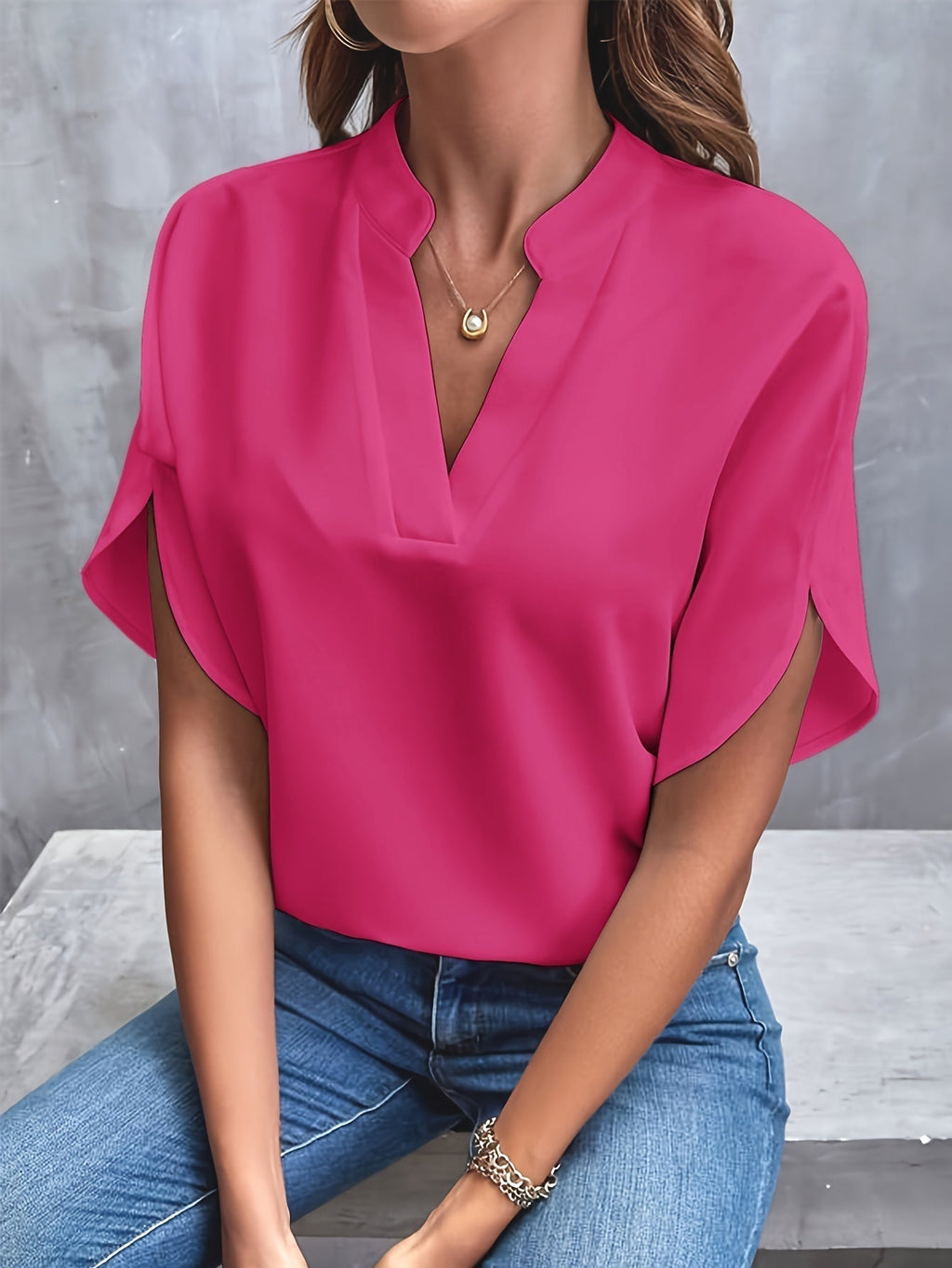 Vivian | Élégance Polyvalente Blouse