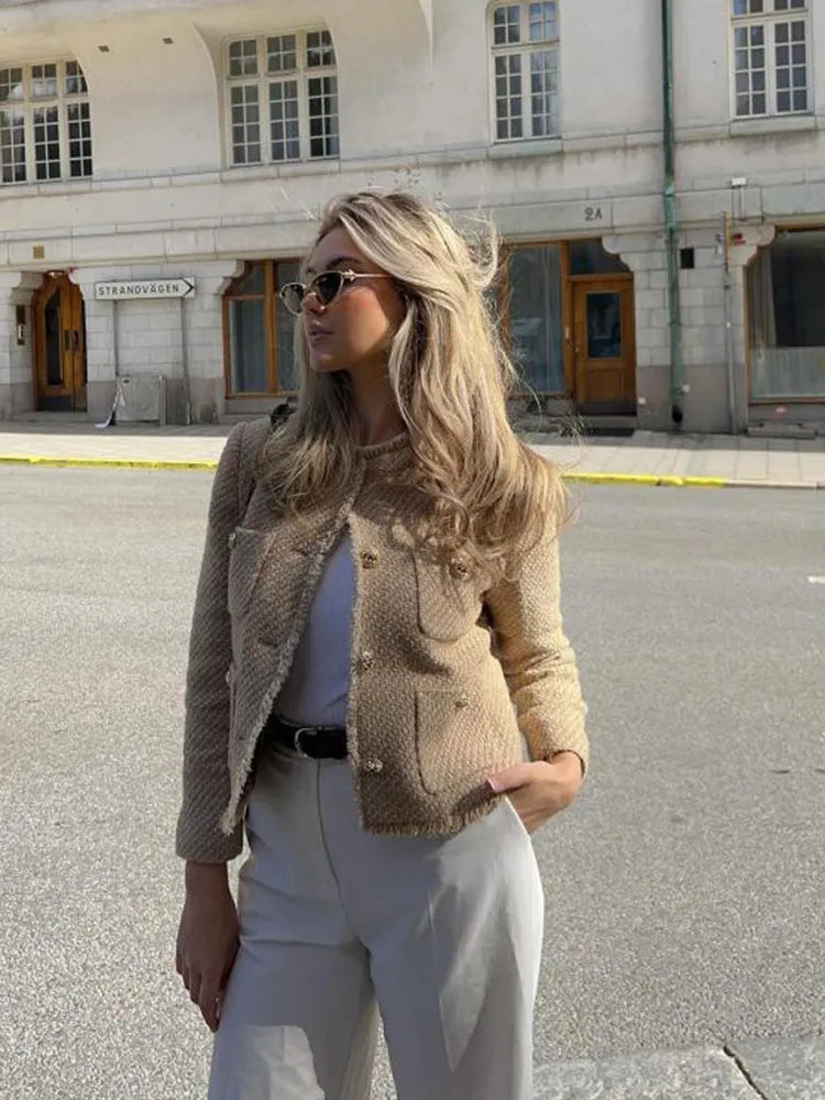 Alice | Veste Chic Beige