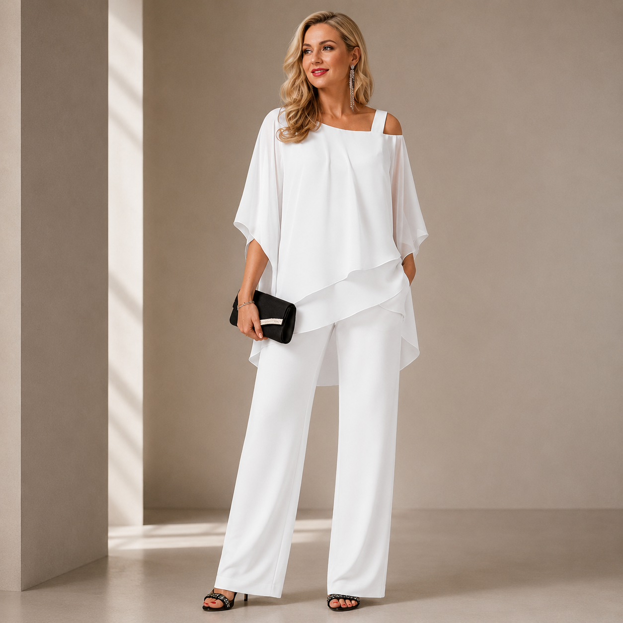 Ester | Ensemble pantalon élégant deux pièces