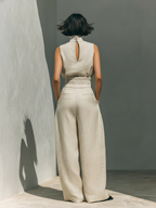 ZIRELLA | Ensemble Minimal avec Pantalons Amples