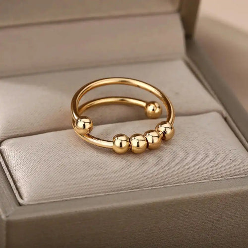 Bague en Perles Antistress et d'Anxiété