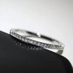 Bague Minimaliste Elyse en Zircon