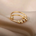Bague en Perles Antistress et d'Anxiété