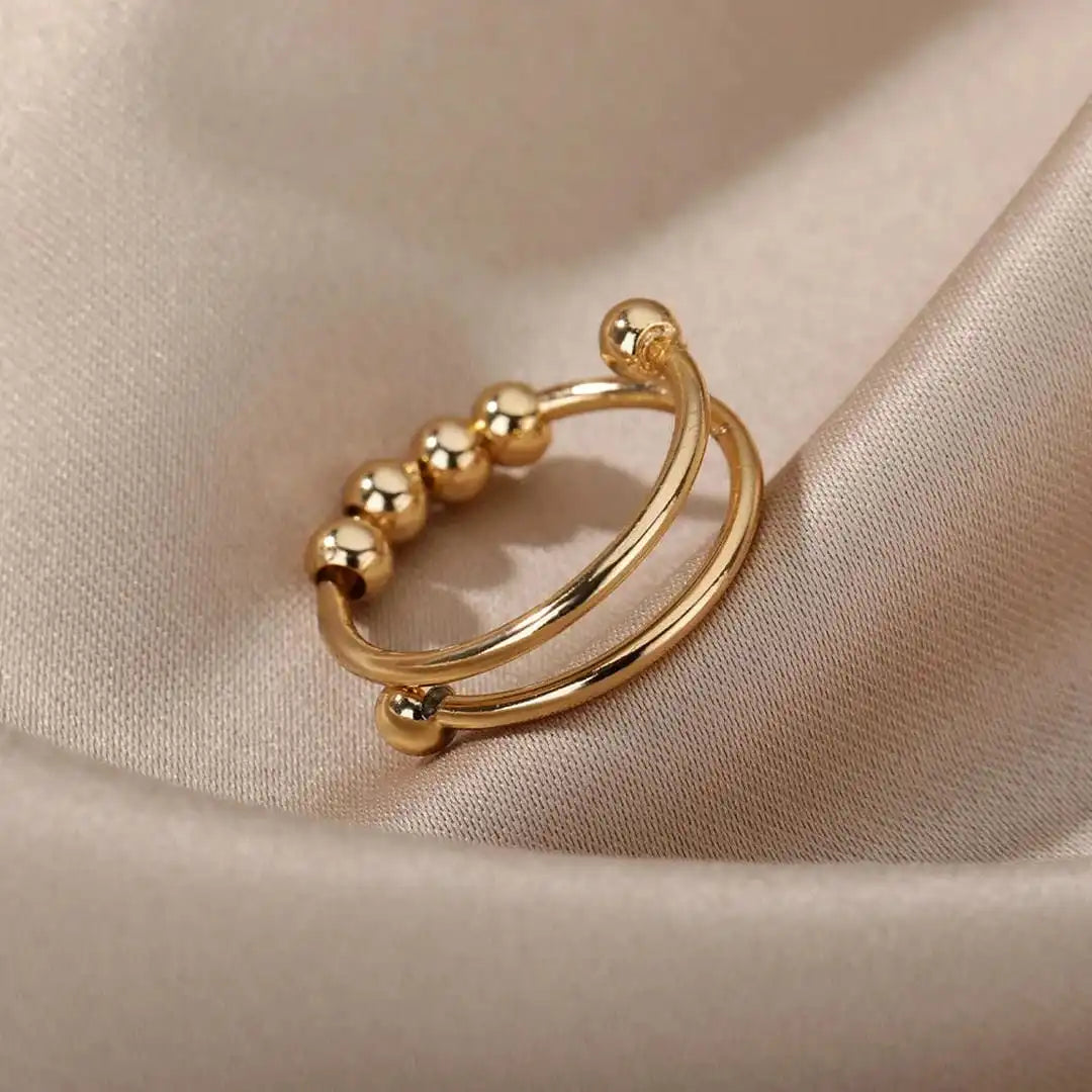 Bague en Perles Antistress et d'Anxiété